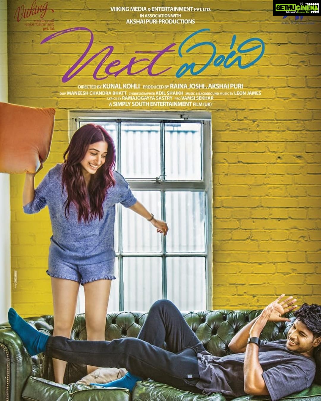 Sundeep Kishan Instagram - For the Last one year everyone kept asking me "Next Enti" ... so here we go...welcoming ace director @kunalkohli to TFI :) #NextEnti @kunalkohli @tamannaahspeaks @pnavdeep @larissabonesi @akshaipuri