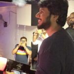 Sundeep Kishan Instagram – Pilla Raa :) Sunday Live Telugu Band Nights :) #788 
@neeshmareddy akka and Nikhil bava :)