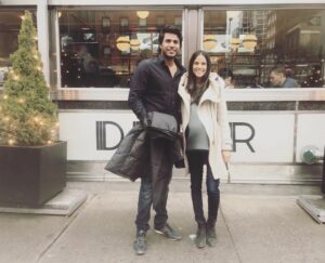 Sundeep Kishan Instagram - The joy of meeting a dear friend after nearly 6 years and especially when she is 37 weeks pregnant :) can't wait to see the little one.. @melaniechandra :) #newyorkcity