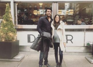 Sundeep Kishan Instagram - The joy of meeting a dear friend after nearly 6 years and especially when she is 37 weeks pregnant :) can't wait to see the little one.. @melaniechandra :) #newyorkcity