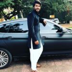 Sundeep Kishan Instagram - Care of Surya Promotions :) #Patas #EtvPlus @mehreenpirzadaa Outfit Courtesy @shravankummar :)