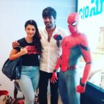 Sundeep Kishan Instagram - #Spiderman tho #Surya ;) @mehreenpirzadaa #CareofSurya
