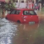 Sundeep Kishan Instagram - When I acted smart and tried to take the swift out instead of my car..poor boy dint stand a chance..he's a boat now... And I thought a swift could beat it all...