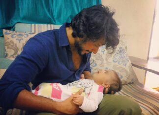 Sundeep Kishan Instagram - Introducing to the world the Cutest/Youngest member of our @venkatadri.talkies family... Our Boss Man @seetharam.y super adorable daughter ❤️