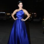 Sunny Leone Instagram - Loved this gown! Outfit @meraki_couture1 Jewelry @shivamgolddiamonds Styled by @hitendrakapopara Assisted by @sameerkatariya92 @tanyakalraaa HMU @jeetihairtstylist @bymaniasha