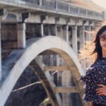 Sushma Raj Instagram – #bigsur #bixbybridge #roadtrip 👓#mk Bixby Bridge