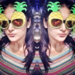 Sushma Raj Instagram - True! Fruits are good for eyes😋👀🍍