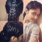 Sushma Raj Instagram - #BraidLove ❤️ #SistersWork 😄