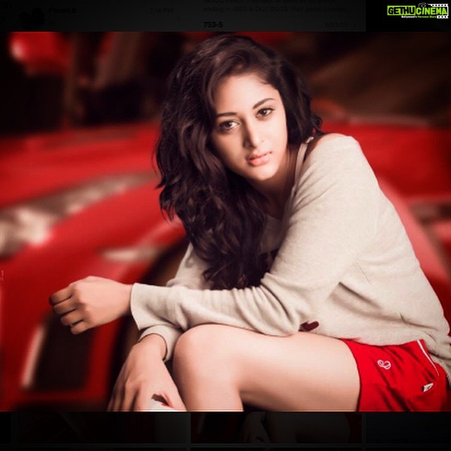 Sushma Raj Instagram - When in doubt, wear #red 😄❤️#AmericanEagle #LoveCurls 💃