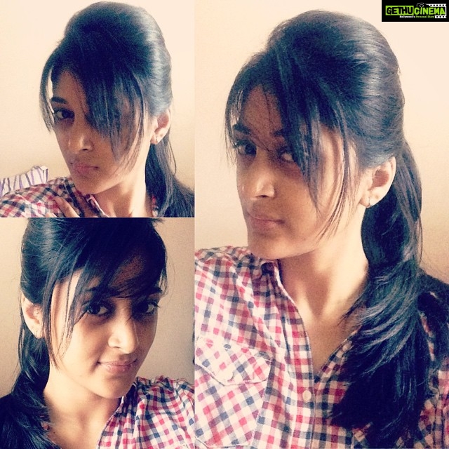 Sushma Raj Instagram - #selfie #new #hairstyle #instacollage #love #makeupfree