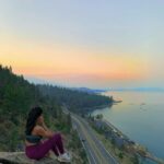 Sushma Raj Instagram - 6:30 am! #sunrise #laketahoe South Lake Tahoe, California