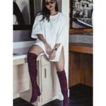 Sushma Raj Instagram - B&W ( burgundy n white ) 🥀🤍