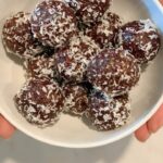Sushma Raj Instagram - INGREDIENTS= almonds , walnuts , pumpkin seeds, medjool dates , cacao powder, almond butter and coconut oil.