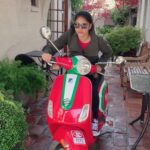 Sushma Raj Instagram – 🛵scooting! 👋🏻 👋🏻