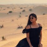 Sushma Raj Instagram – Into the desert! 🌵 
Sand and Silence. Arabian Desert