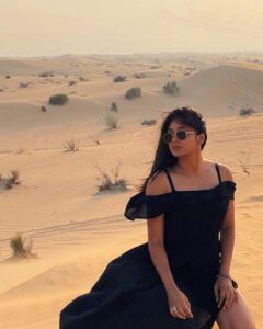 Sushma Raj Instagram - Into the desert! 🌵 
Sand and Silence.