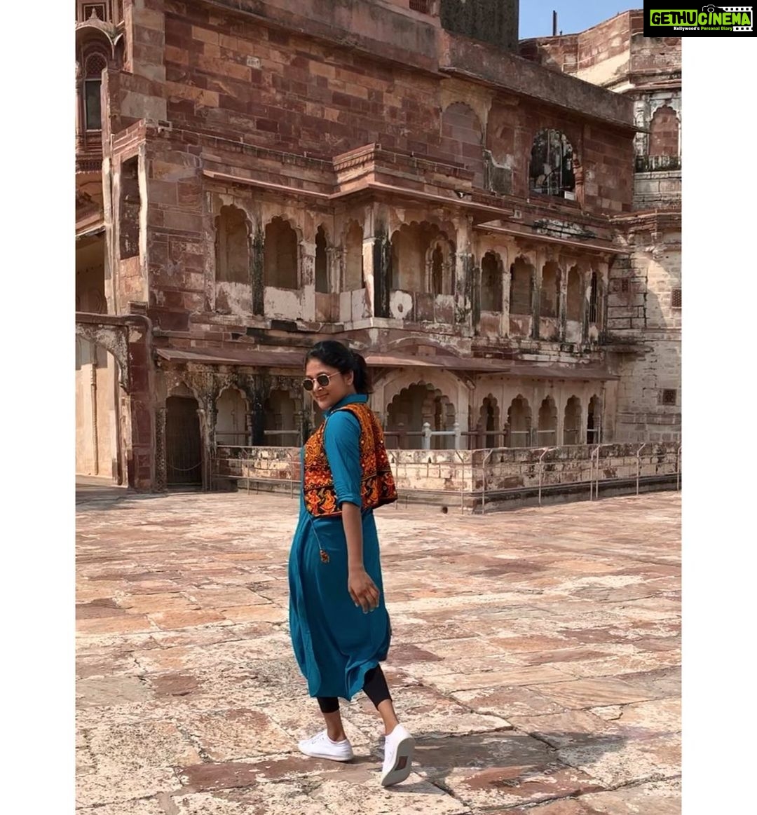 Sushma Raj Instagram - Travel is my #therapy 😛 Mehrangarh Fort Jodhpur