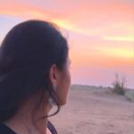 Sushma Raj Instagram – Look at the Sky!🌞 ❤️ #golden Thar Desert, Rajasthan