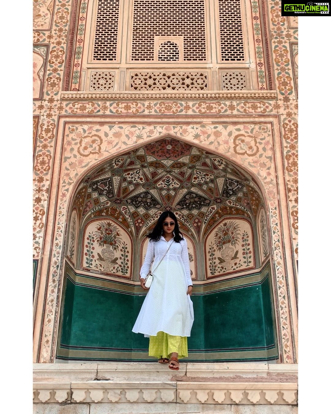 Sushma Raj Instagram - Amer Fort #rajasthan 🐪 Amer Fort Jaipur