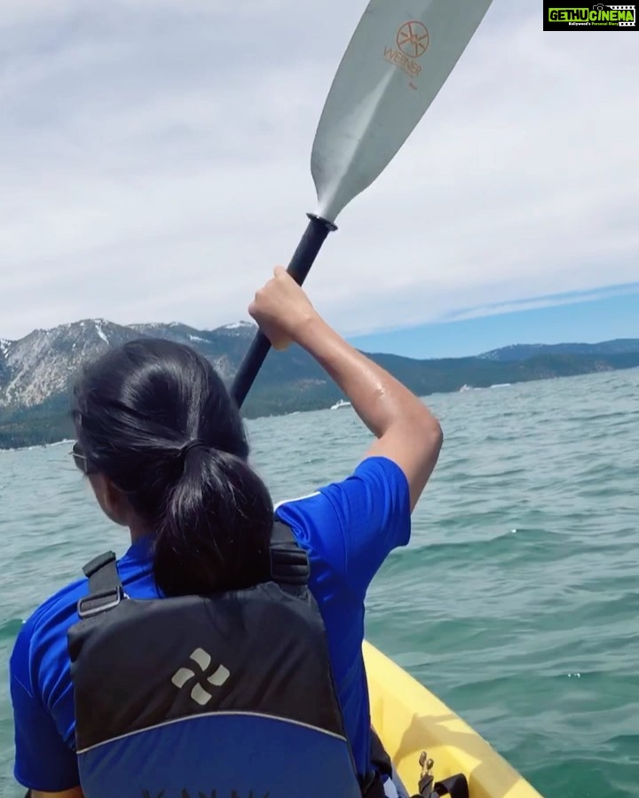 Sushma Raj Instagram - #metime #kayak Lake Tahoe
