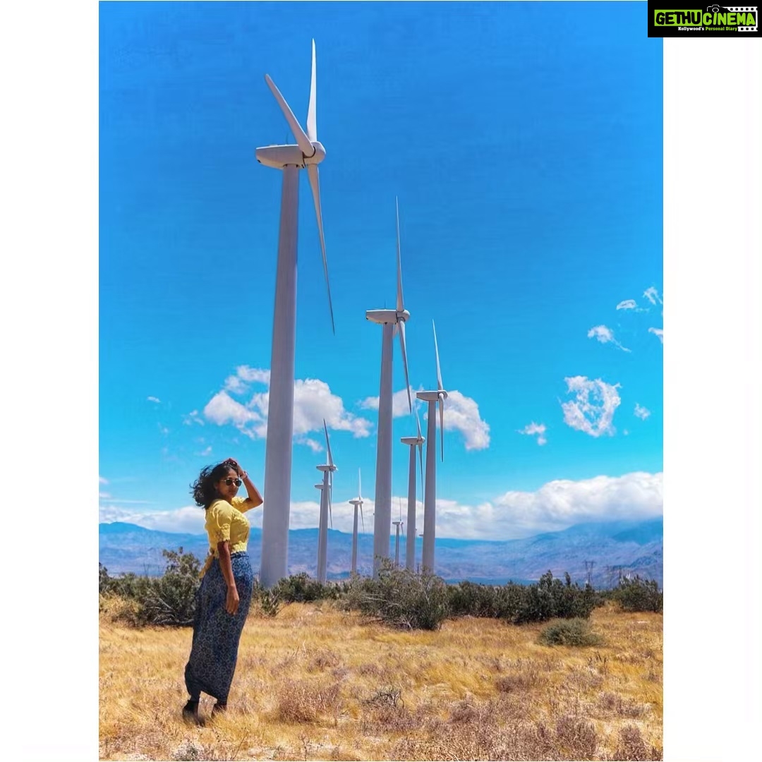Sushma Raj Instagram - #renewableenergy Palm Springs