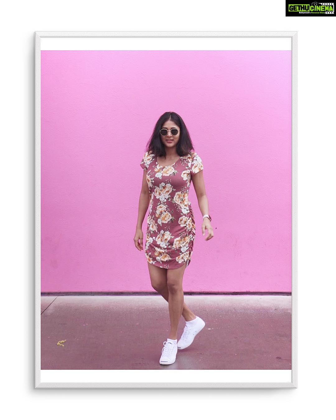 Sushma Raj Instagram - Pink mood! Melrose Avenue