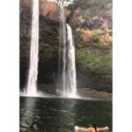 Sushma Raj Instagram - Wild,beautiful and free💧💦 love water anytime 😍 #nature #kauai #hawaii Kauai. the Garden Island