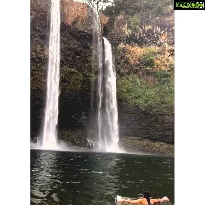 Sushma Raj Instagram - Wild,beautiful and free๐ง๐ฆ love water anytime ๐ #nature #kauai #hawaii Kauai. the Garden Island