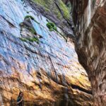 Sushma Raj Instagram – A vibrant sunrise 🌅😍 Narrows in Zion National Park Utah