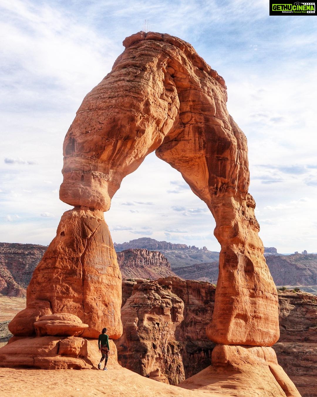 Sushma Raj Instagram - Natural arch (60 ft) #delicatearch