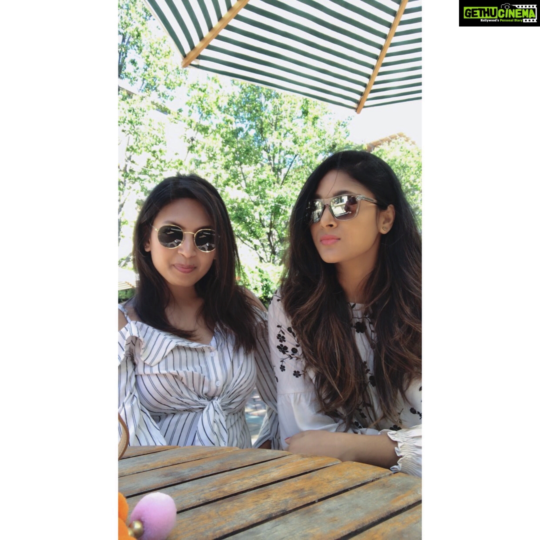 Sushma Raj Instagram - Sunday funday with @whatvruwore. #lunchtime #movietime