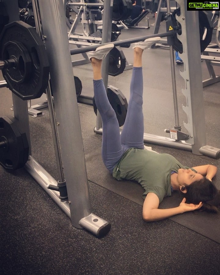 Sushma Raj Instagram - #verticalglutepress #smithlegpress #gotrain