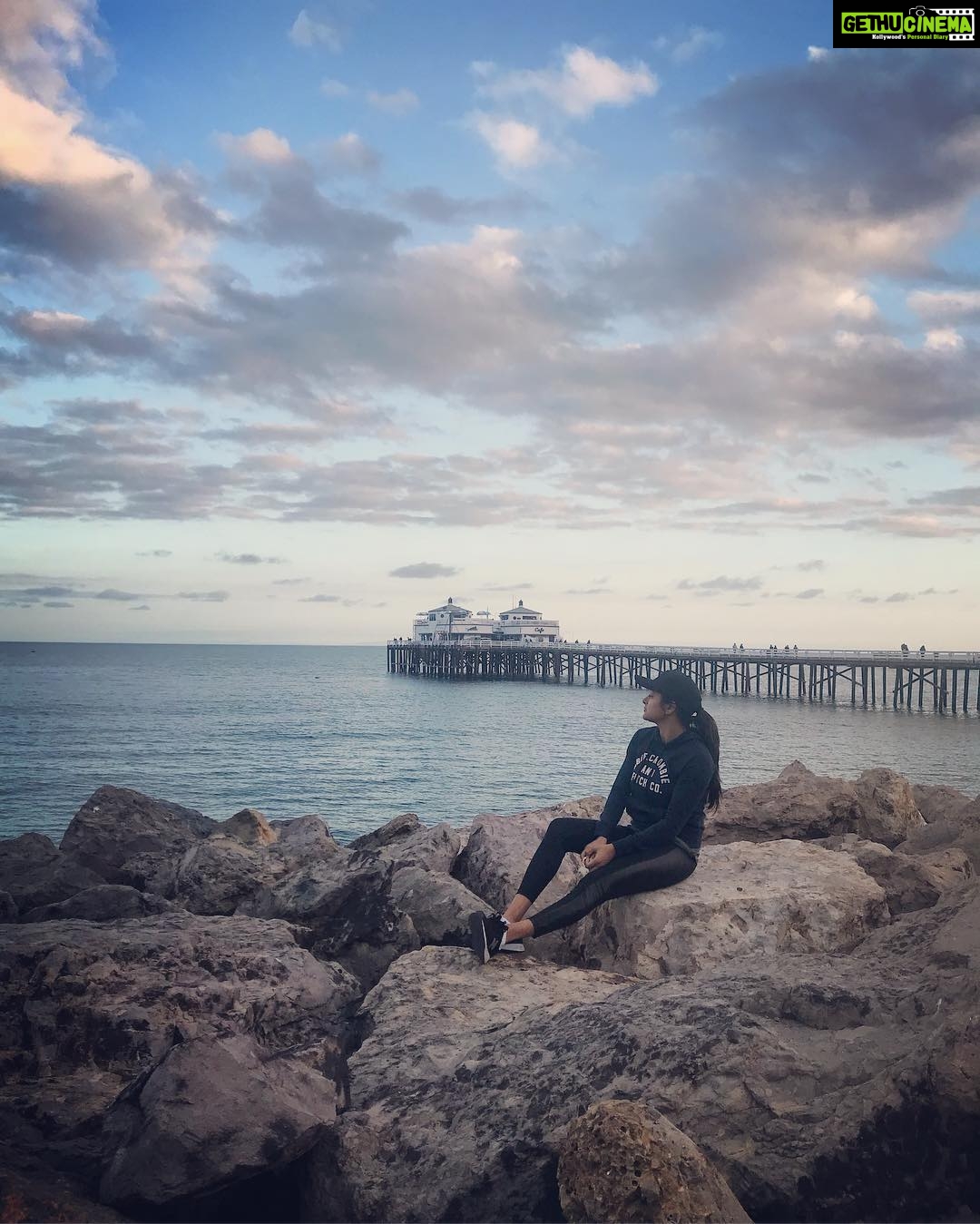 Sushma Raj Instagram - #latergram #malibubeach Malibu, California