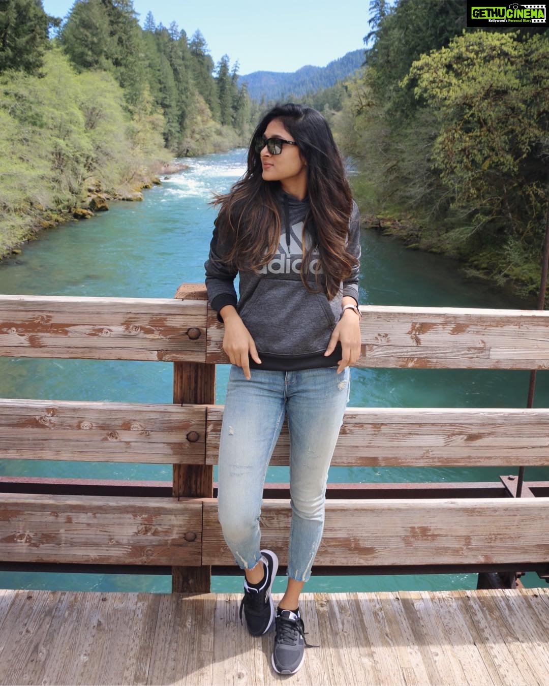 Sushma Raj Instagram - #freespirit North Umpqua River