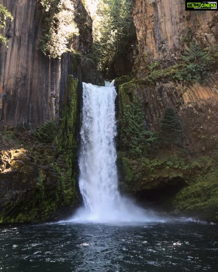 Sushma Raj Instagram - #nirvana ❤️❤️❤️❤️ #toketeefalls Toketee Falls, Oregon
