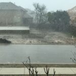 Sushma Raj Instagram - My first witness of a massive hailstorm followed by a beautiful rainbow #capricious #nature #austin