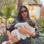 Sushma Raj Instagram - My lil superhero 🦸‍♀️ #3monthsold
