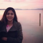 Sushma Raj Instagram - #sunset #sunsetsky 🌅#cottoncandysky