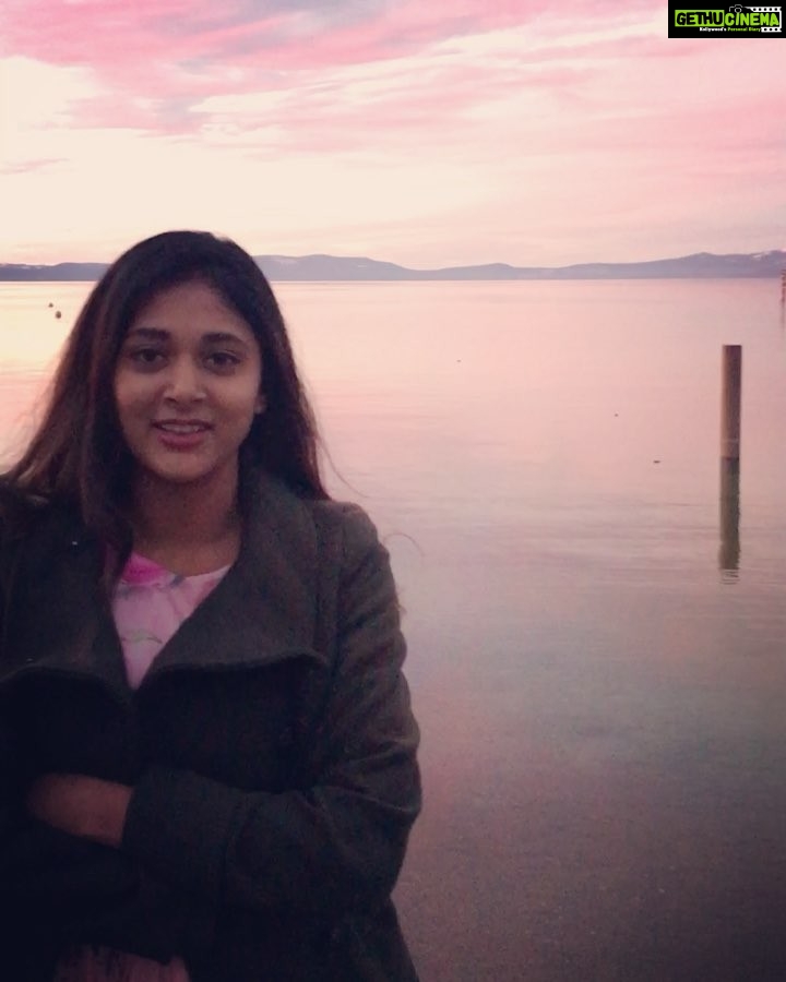 Sushma Raj Instagram - #sunset #sunsetsky 🌅#cottoncandysky