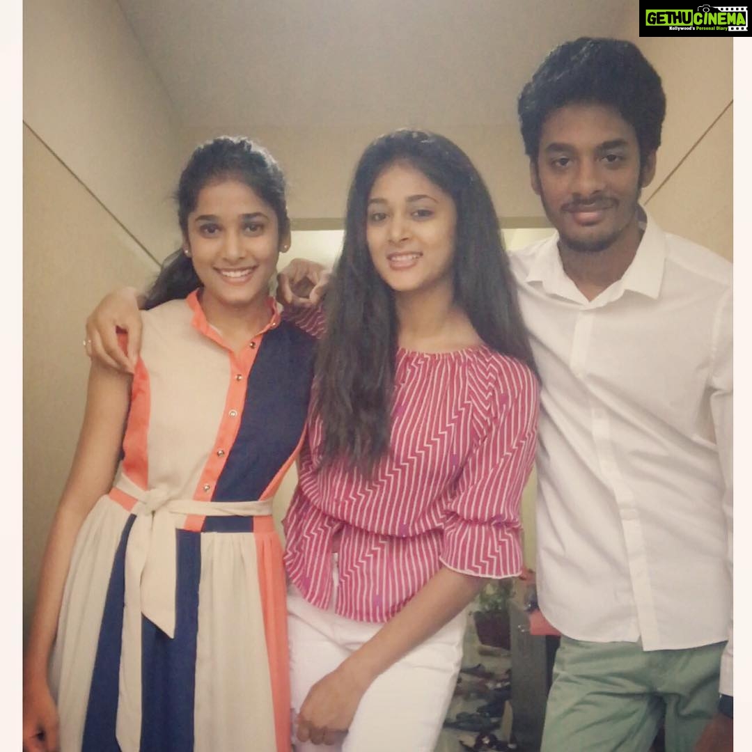 Sushma Raj Instagram - Happy birthday to both of you! 😘#twins #siblings growing up with u guys was torture 😈😜😂