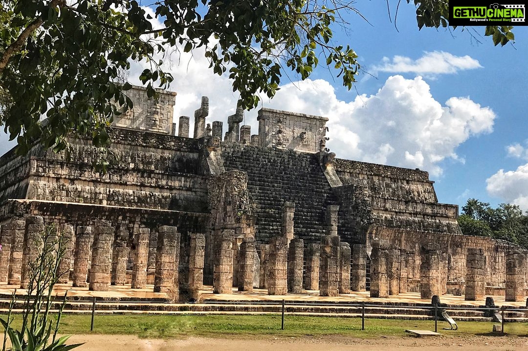 Sushma Raj Instagram - The ancient Mayan temple #chichenitza #mayanruin 🗿 Chichén-Itzá, Yucatan, Mexico