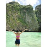 Sushma Raj Instagram - #goodmorning #bestescape #beach #livethelifeyoulove Maya Bay Beach