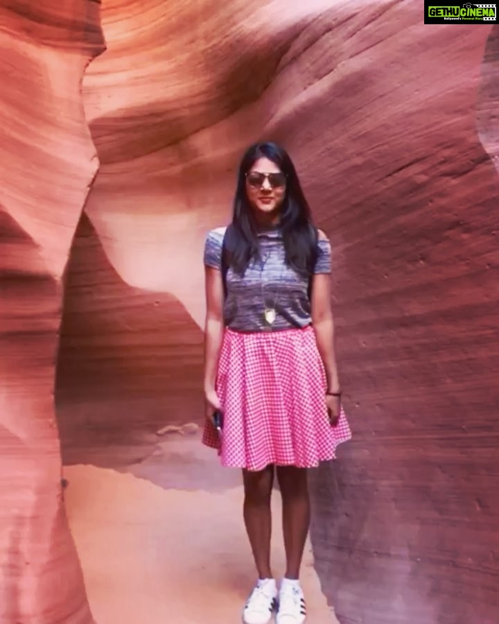 Sushma Raj Instagram - #throwback #antelopecanyon