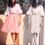 Sushma Raj Instagram - #highwaistskirt #pleated ❤️😇