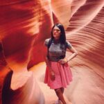 Sushma Raj Instagram - #roadtrip #arizona #antelopecanyon ❤️ Antelope Canyon