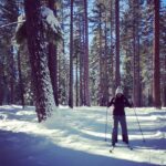 Sushma Raj Instagram – #skiing for the first time  #xcountryskiing ⛷