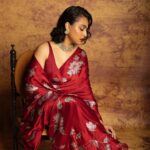 Swara Bhaskar Instagram - Crimson dreams. February cover for @fablookmagazine Wearing @muksweta Styled by @milliarora7777 @dibzoo Mua @saracapela Hair @jrmellocastro Jewels @sonisapphire Shot by @tanmaymainkarstudio Media Director @kpublicity @duggal_shilpi