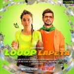 Taapsee Pannu Instagram - Intezaar hua khatam, looop hua shuru! Catch Savi and Satya’s incredible journey in #LooopLapeta , streaming now on Netflix. 🧡♾💚