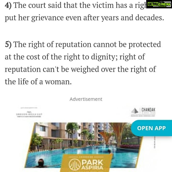 Tanushree Dutta Instagram - Heartfelt congratulations to the brave and resilient Priya Ramani on her big win!! Your determination in the face of adversity and legal harassment for 2 years by a wicked and vindictive man has won you the respect of the whole nation. Salutations to senior advocate Rebecca John! 97:1 The odds were against you Rebecca from the start but your conviction on your client, her truth and your ability to uphold the truth in the face of everything that was thrown at you is truly praiseworthy!! Thankyou justice ACMM Ravindra Kumar Pandey for your profound court observations with closing statements on the case and this landmark verdict that will impact millions of lives for the better. God bless you and your family with health, wealth and happiness! Possibly, henceforth these false and malicious defamation cases on #metoo whistleblowers need to be dismissed right away on the first court hearing instead of wasting the courts time and making the women go through unnecessary hassles. It's a new legal precedent in India towards women's safety and I welcome it with open arms!