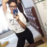 Tanushree Dutta Instagram – After a brisk 30 min walk outside and then walk up the stairs 5 floors!! 1 hour of yoga next….Sunday is fun day  so no gym weight training…#fitnessgoals2020